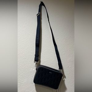 Christian Dior leather messenger bag
